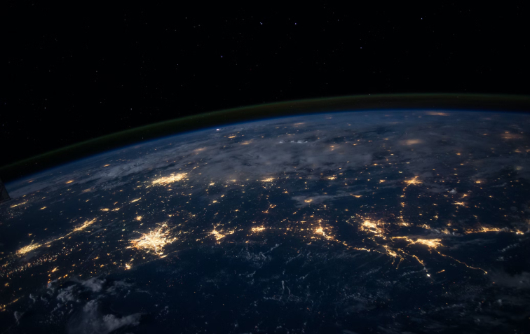 Global data and evidence systems at night